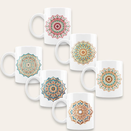 Ramadan Mug Set - 6 Mugs