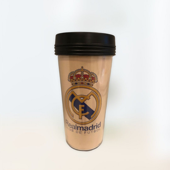 Real Madrid 01 - Plastic Travel Mug